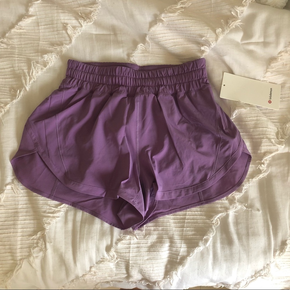 Lululemon Track That Short In Wisteria Purple